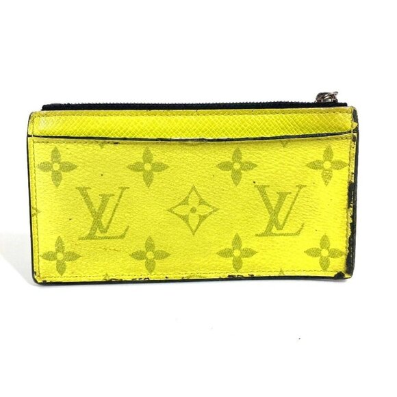 LOUIS VUITTON M30950 Taigalama Coin card-holder Wallet Coin Case coin purse - Picture 1 of 6